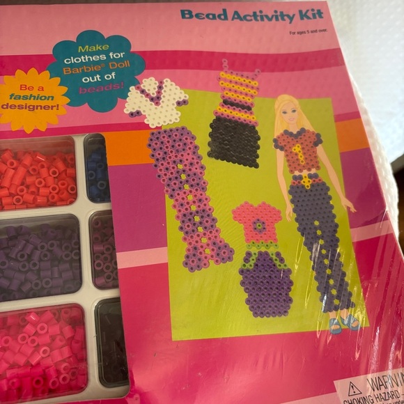 Vintage Y2k barbie perler bead activity kit - Picture 7 of 8